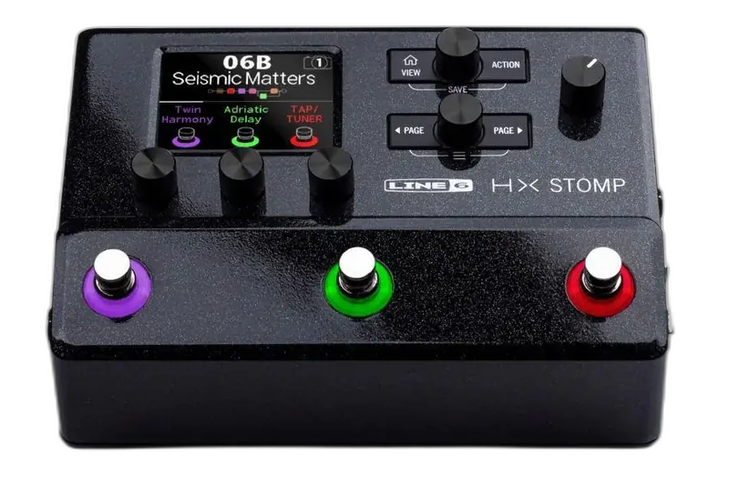 Line 6 Helix HX Stomp Multi Effects Processor & Amp Modeller